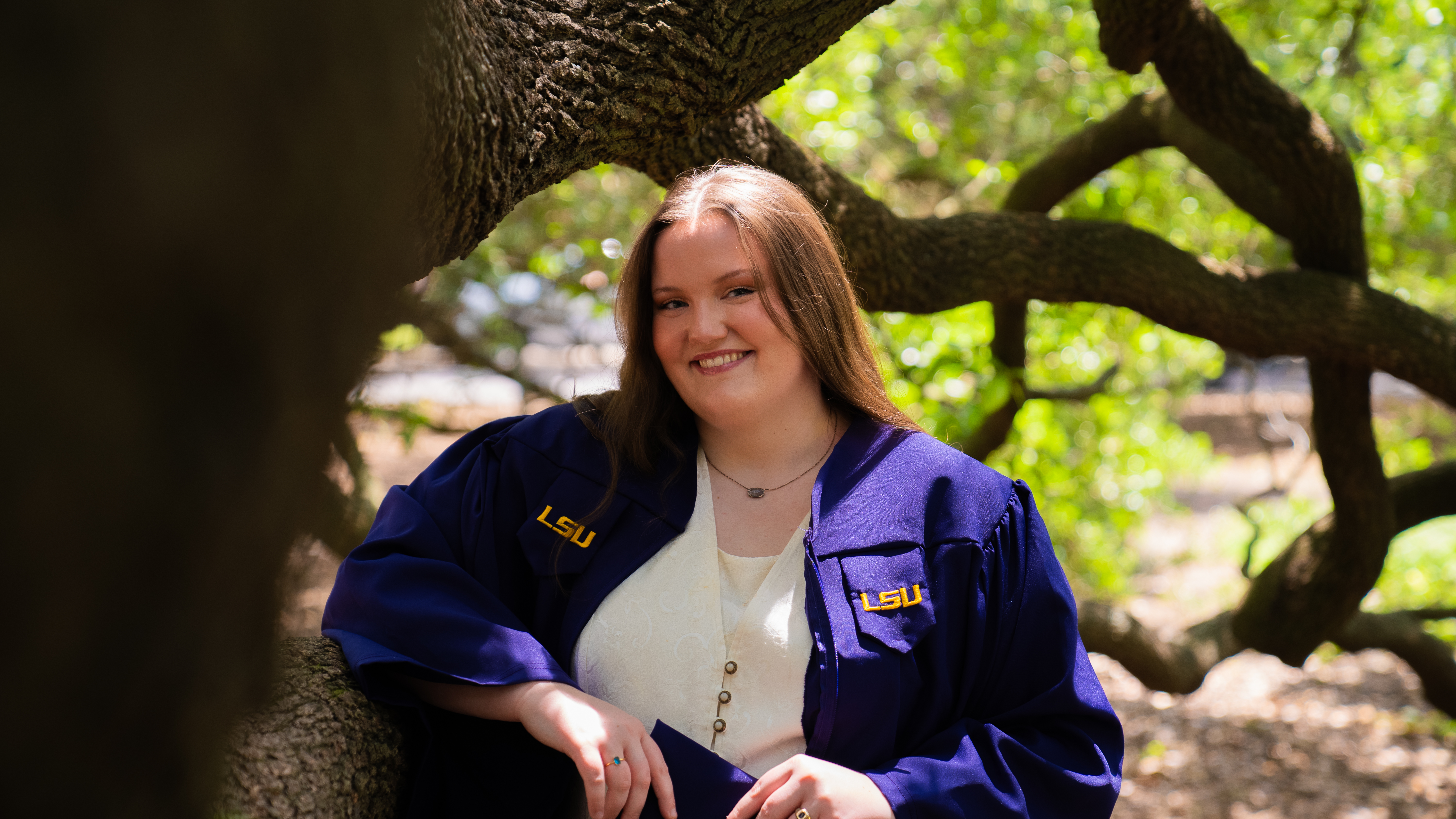 Graduation portrait session