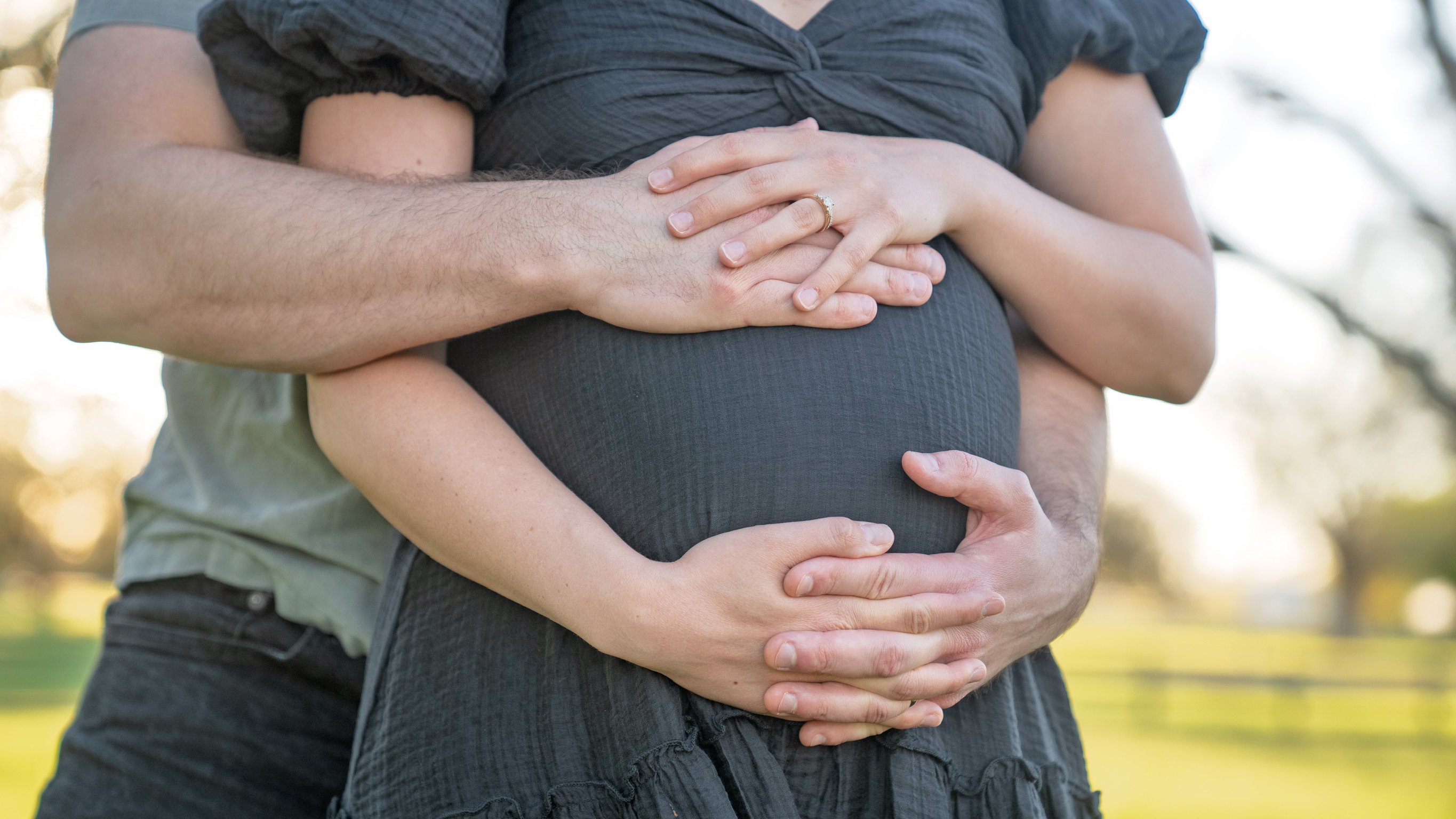 Maternity session portrait
